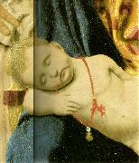 Piero della Francesca the montefeltro altarpiece, details painting